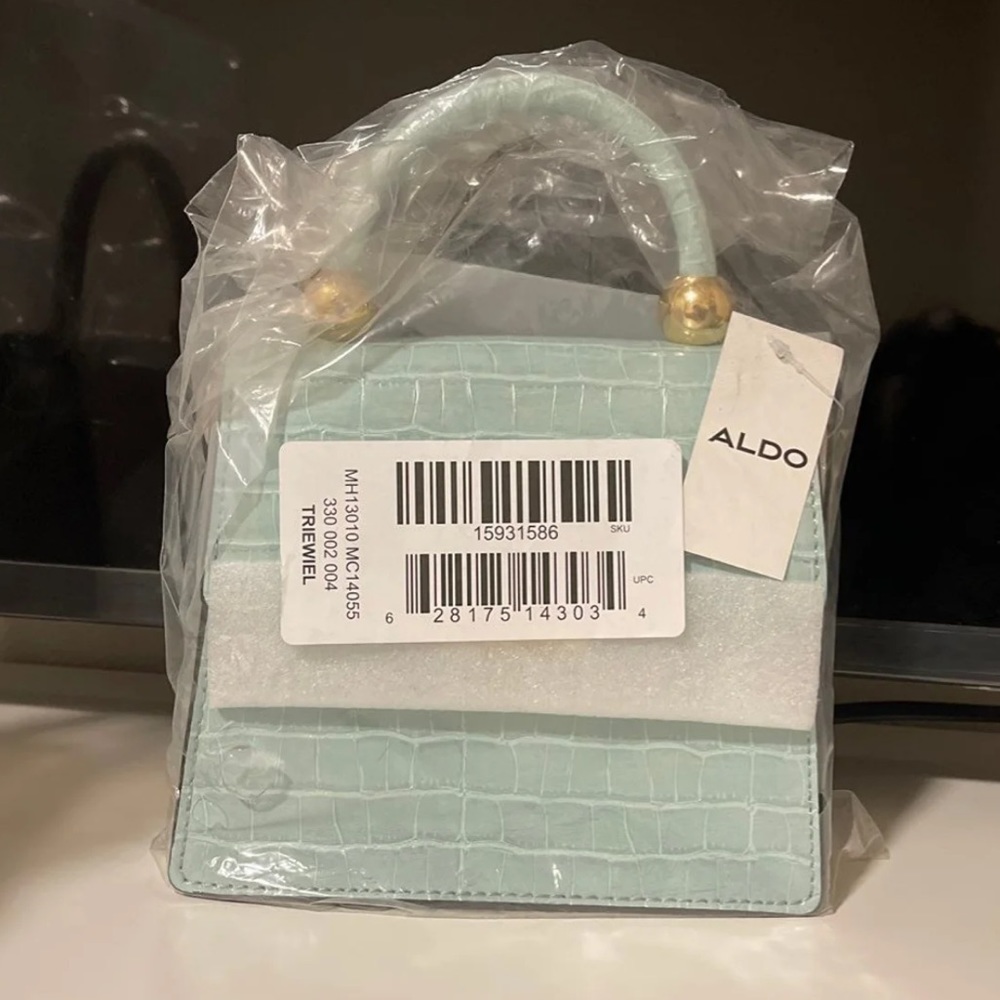 ALDO TEAL PURSE